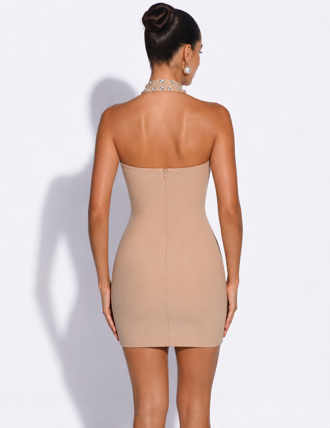 Aurora Crystal Bow Dress - immagine 2